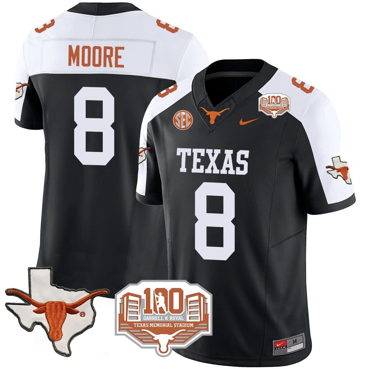 TL 2024 Vapor Jersey - 100 years of Darrell K Royal