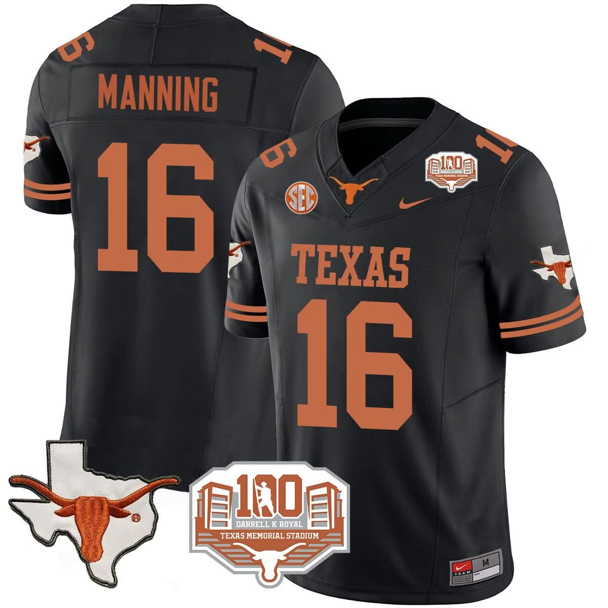 TL 2024 Vapor Jersey - 100 years of Darrell K Royal