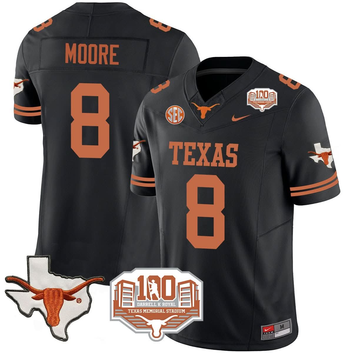 TL 2024 Vapor Jersey - 100 years of Darrell K Royal