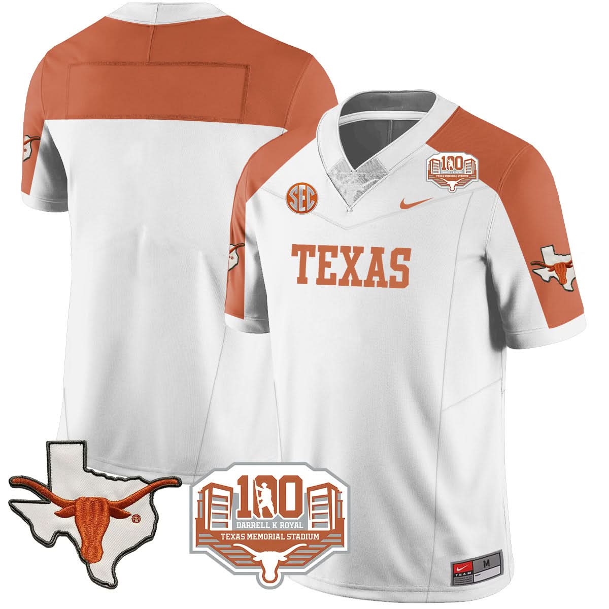 TL 2024 Vapor Jersey - 100 years of Darrell K Royal