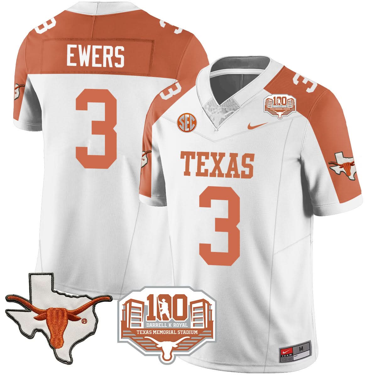 TL 2024 Vapor Jersey - 100 years of Darrell K Royal