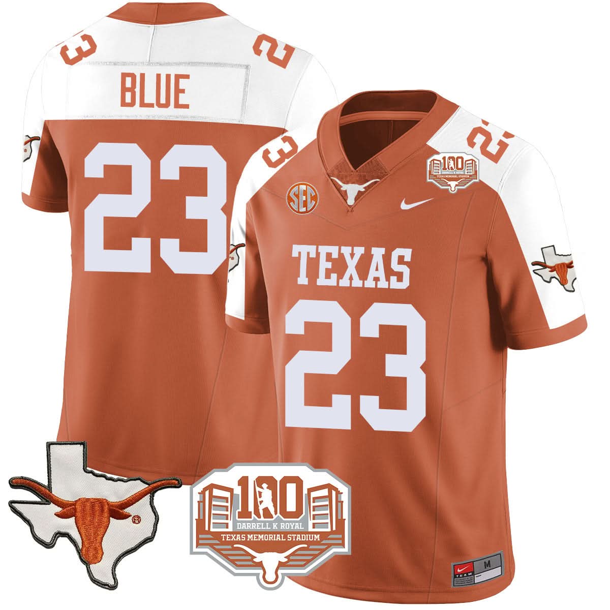 TL 2024 Vapor Jersey - 100 years of Darrell K Royal