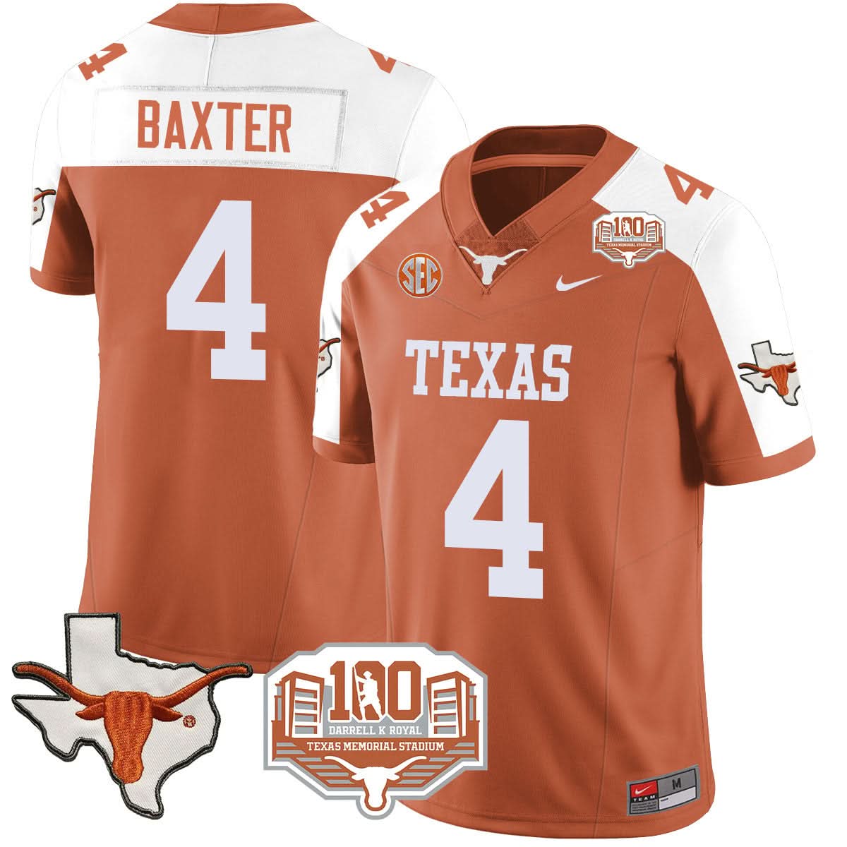 TL 2024 Vapor Jersey - 100 years of Darrell K Royal