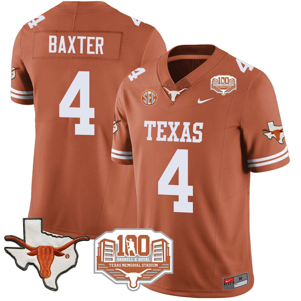 TL 2024 Vapor Jersey - 100 years of Darrell K Royal