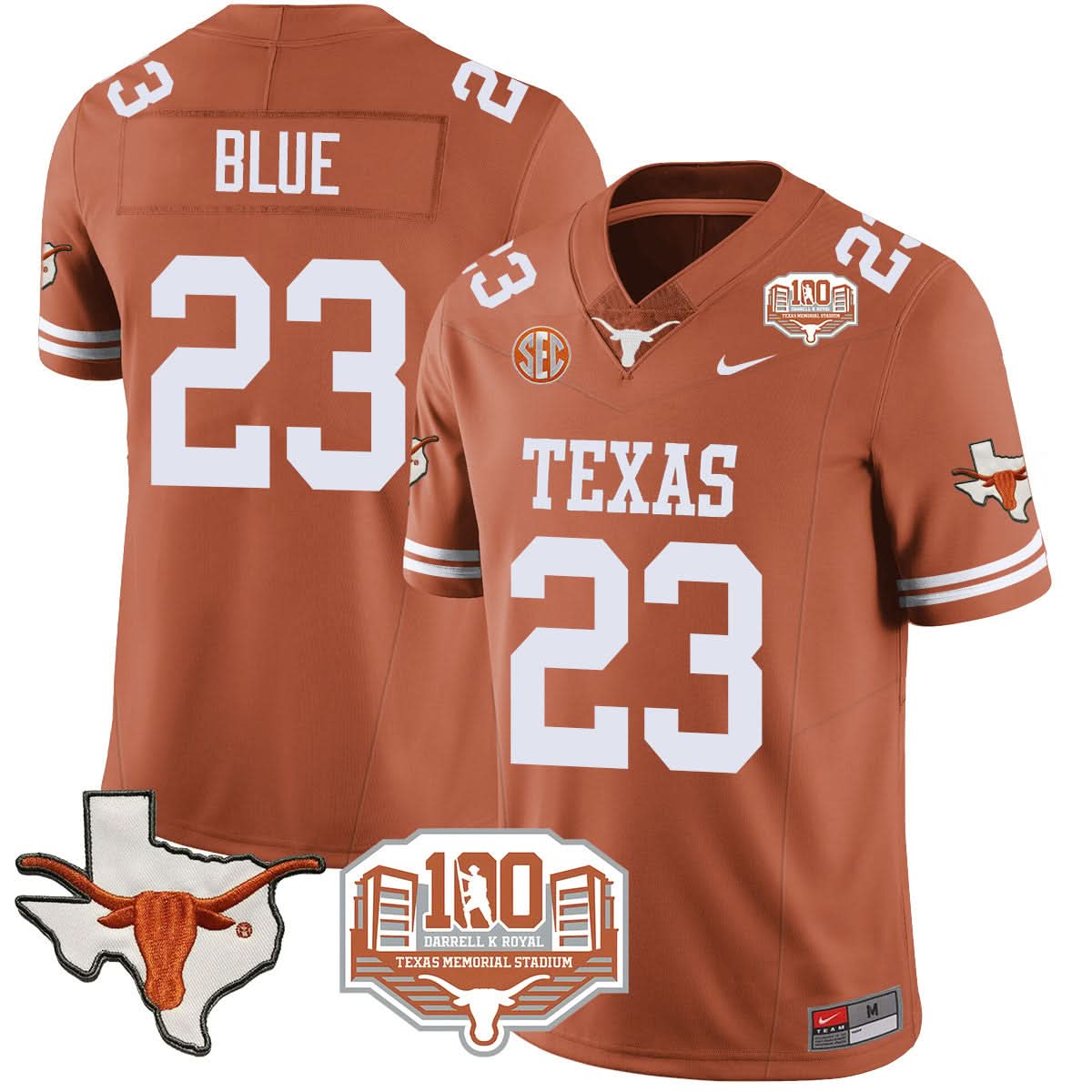 TL 2024 Vapor Jersey - 100 years of Darrell K Royal
