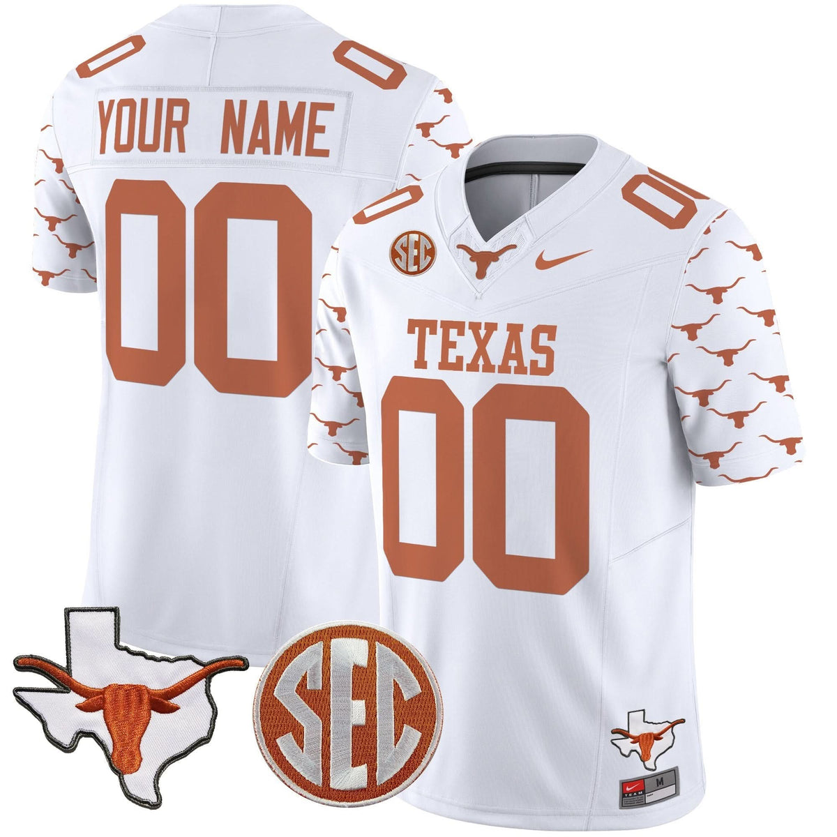 TL State Map & Sec Patch Vapor Limited Custom Jersey V5