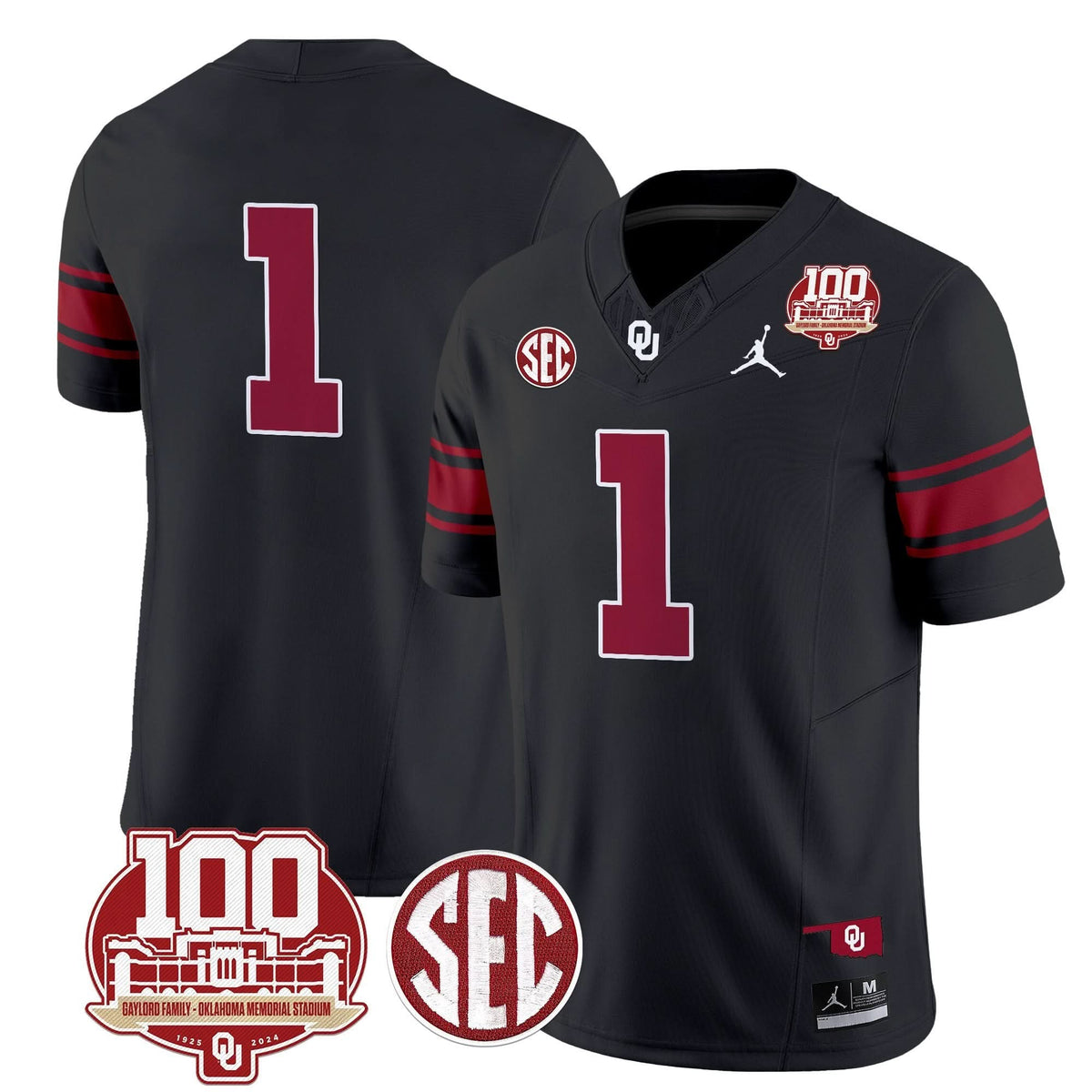 OS 100th Anniversary Patch Vapor Limited Jersey