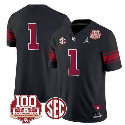 OS 100th Anniversary Patch Vapor Limited Jersey