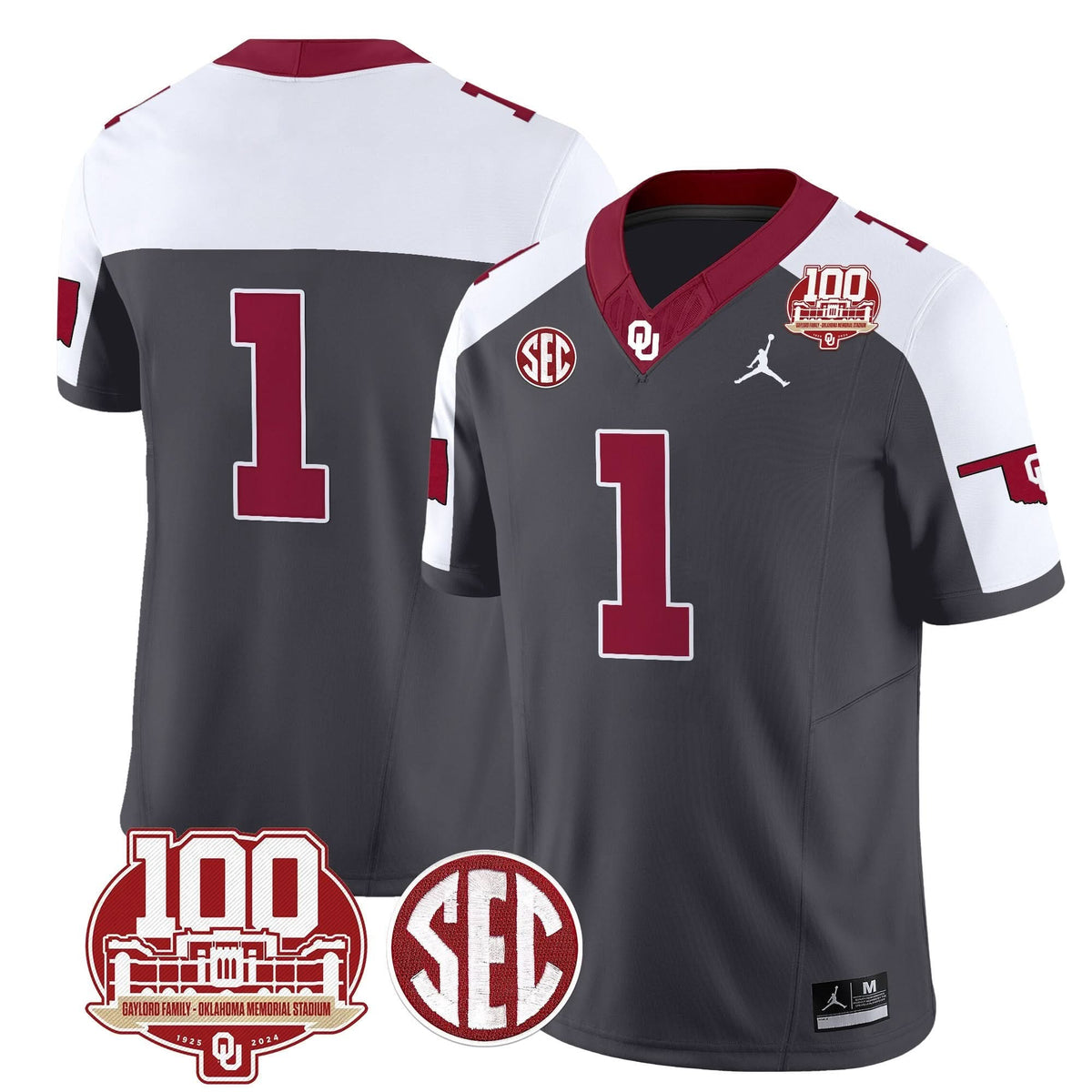 OS 100th Anniversary Patch Vapor Limited Jersey