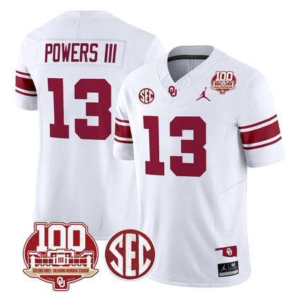 OS 100th Anniversary Patch Vapor Limited Jersey