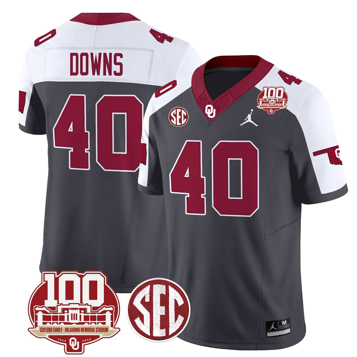 OS 100th Anniversary Patch Vapor Limited Jersey