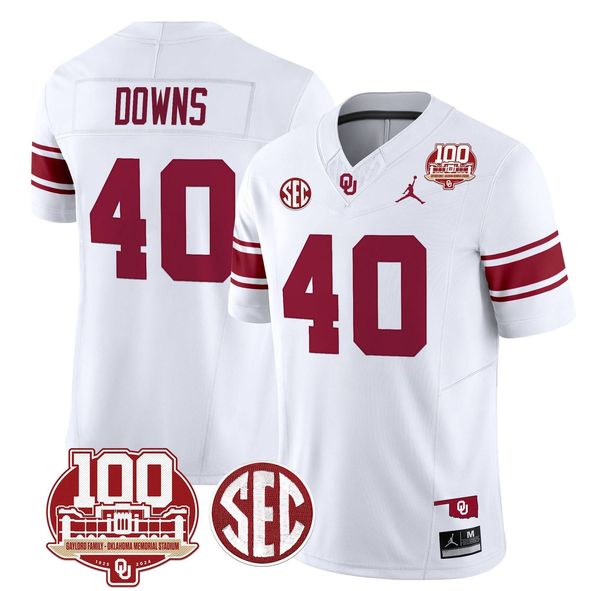 OS 100th Anniversary Patch Vapor Limited Jersey