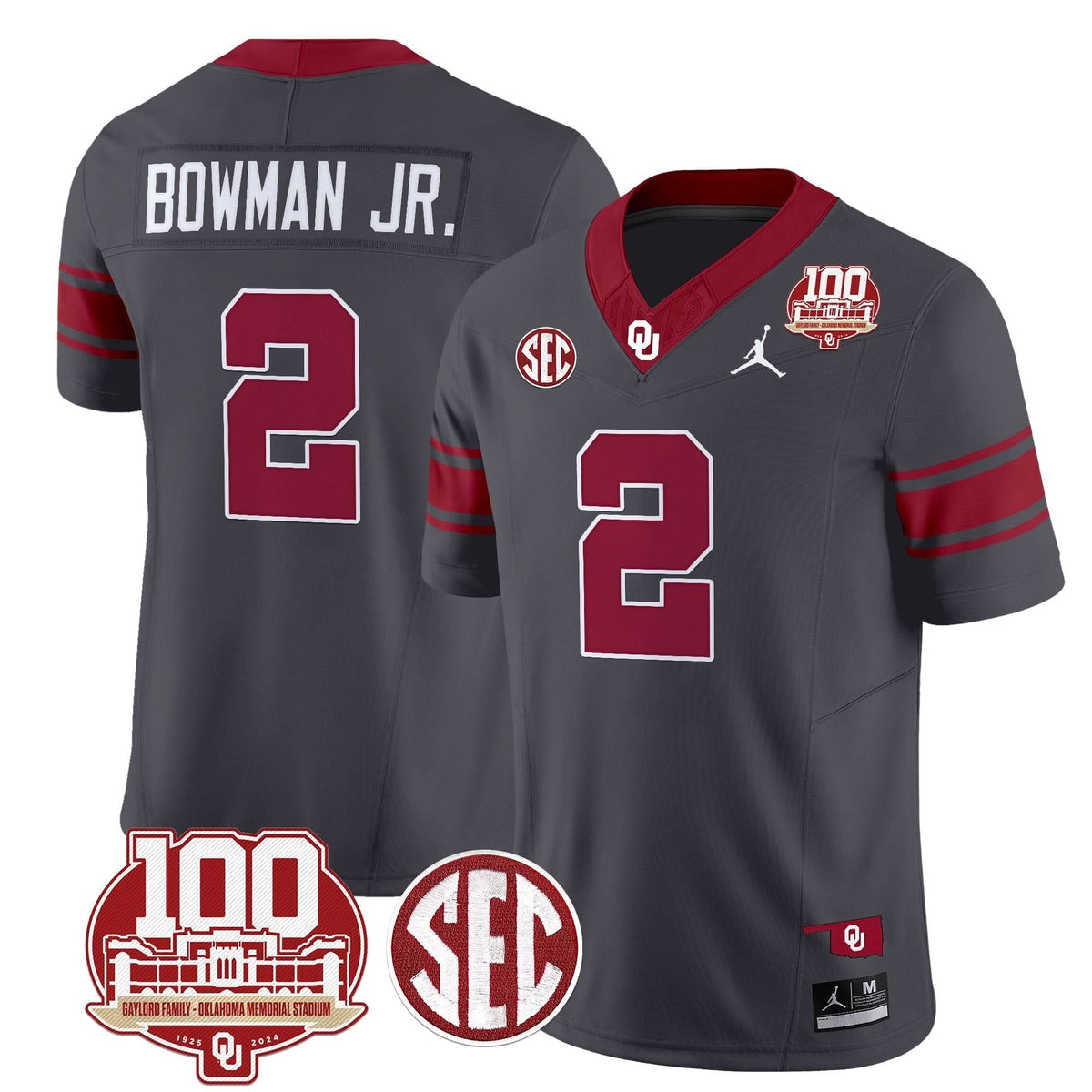 OS 100th Anniversary Patch Vapor Limited Jersey