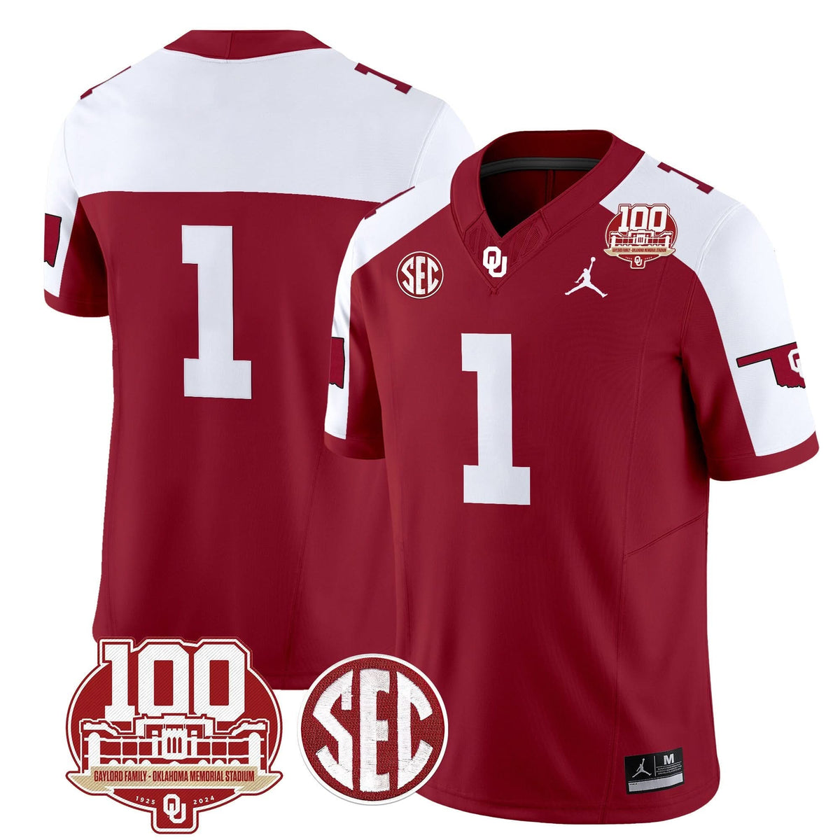 OS 100th Anniversary Patch Vapor Limited Jersey