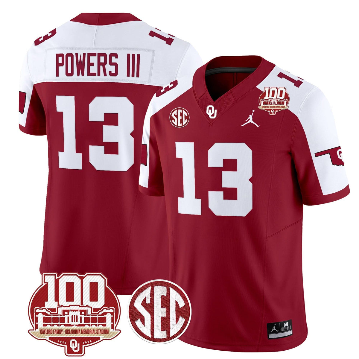 OS 100th Anniversary Patch Vapor Limited Jersey