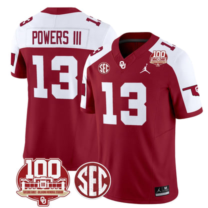 OS 100th Anniversary Patch Vapor Limited Jersey