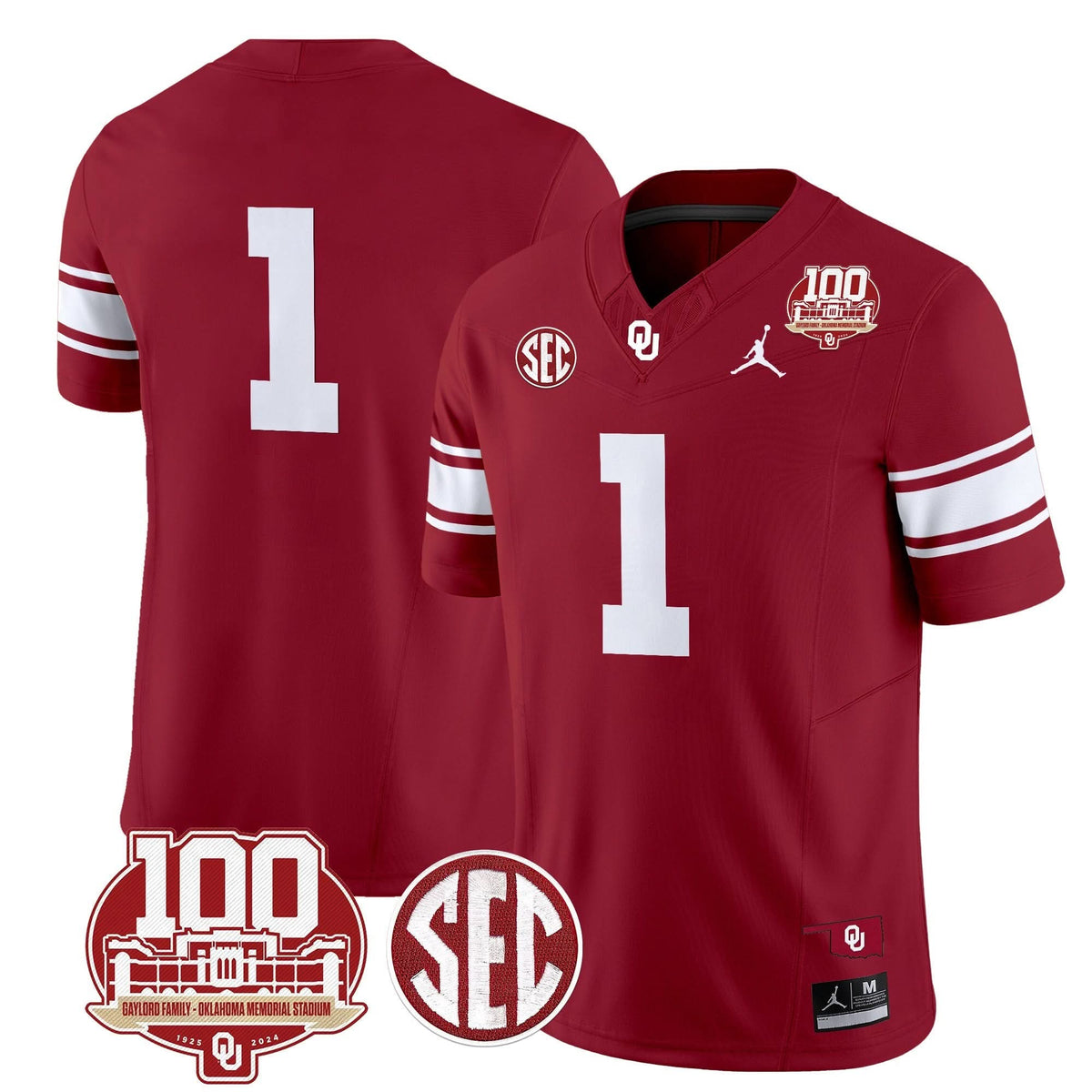 OS 100th Anniversary Patch Vapor Limited Jersey