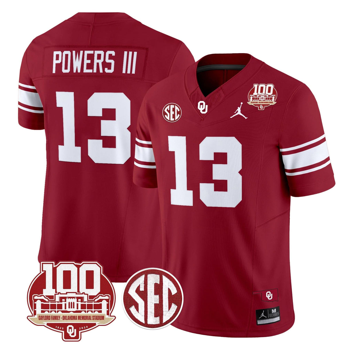 OS 100th Anniversary Patch Vapor Limited Jersey