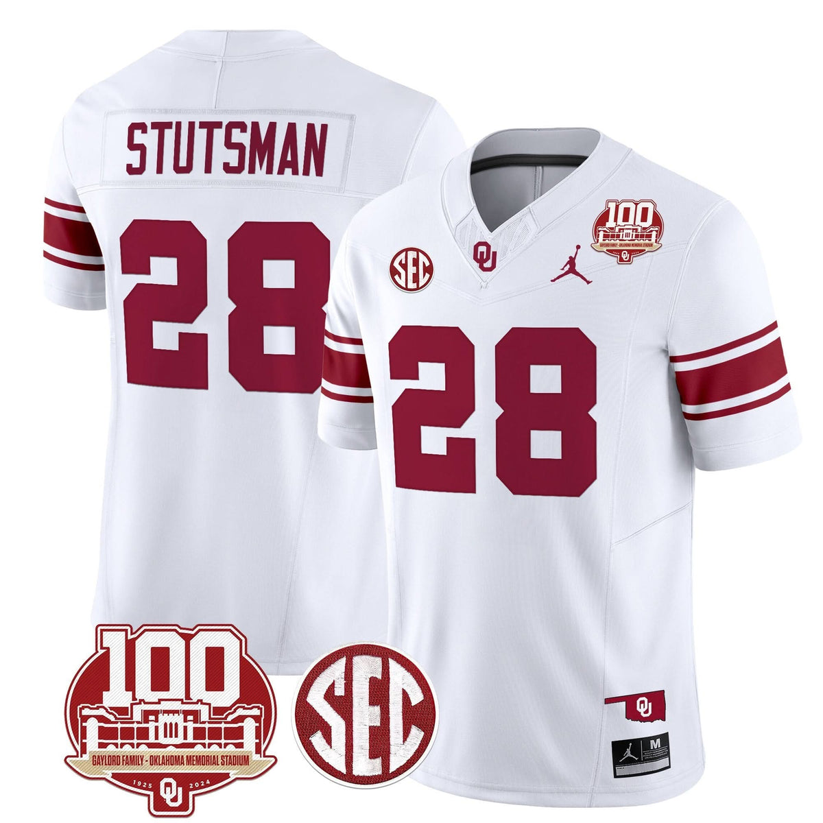 OS 100th Anniversary Patch Vapor Limited Jersey