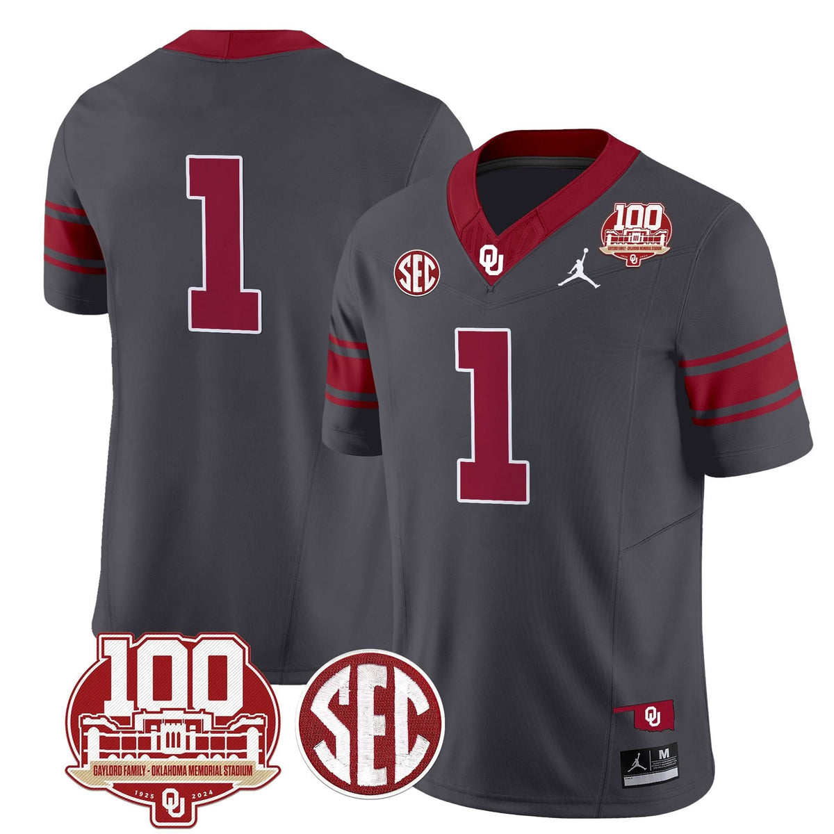 OS 100th Anniversary Patch Vapor Limited Jersey