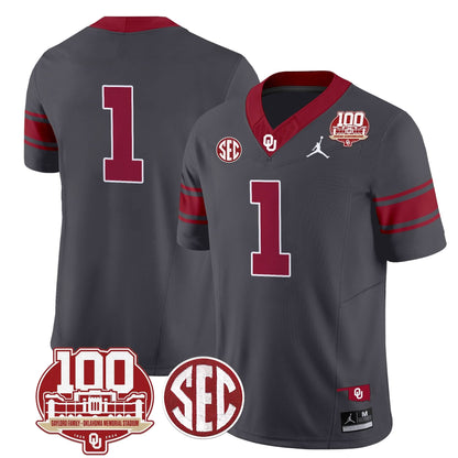 OS 100th Anniversary Patch Vapor Limited Jersey