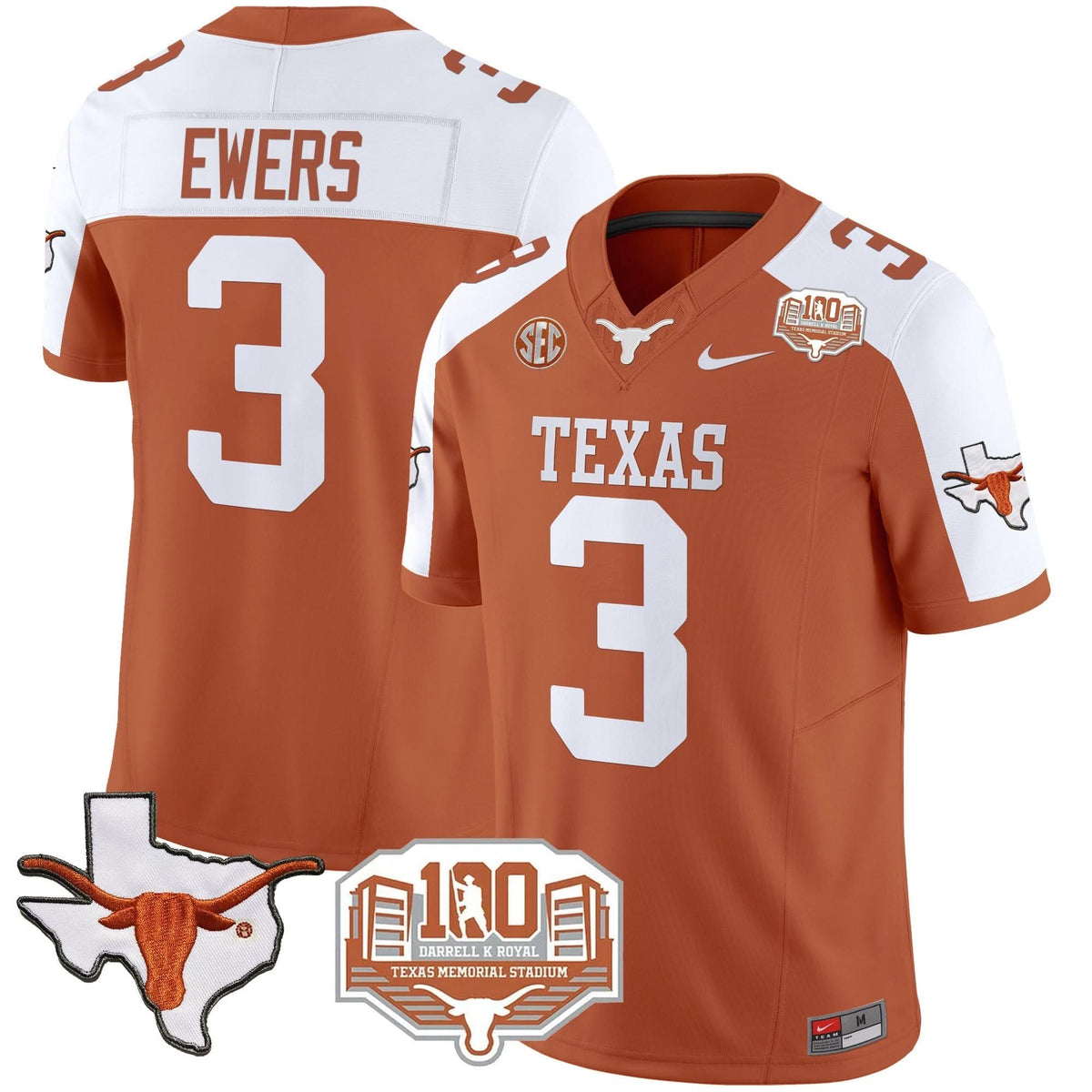 TL 2024 Vapor Limited Jersey - 100 years of Darrell K Royal