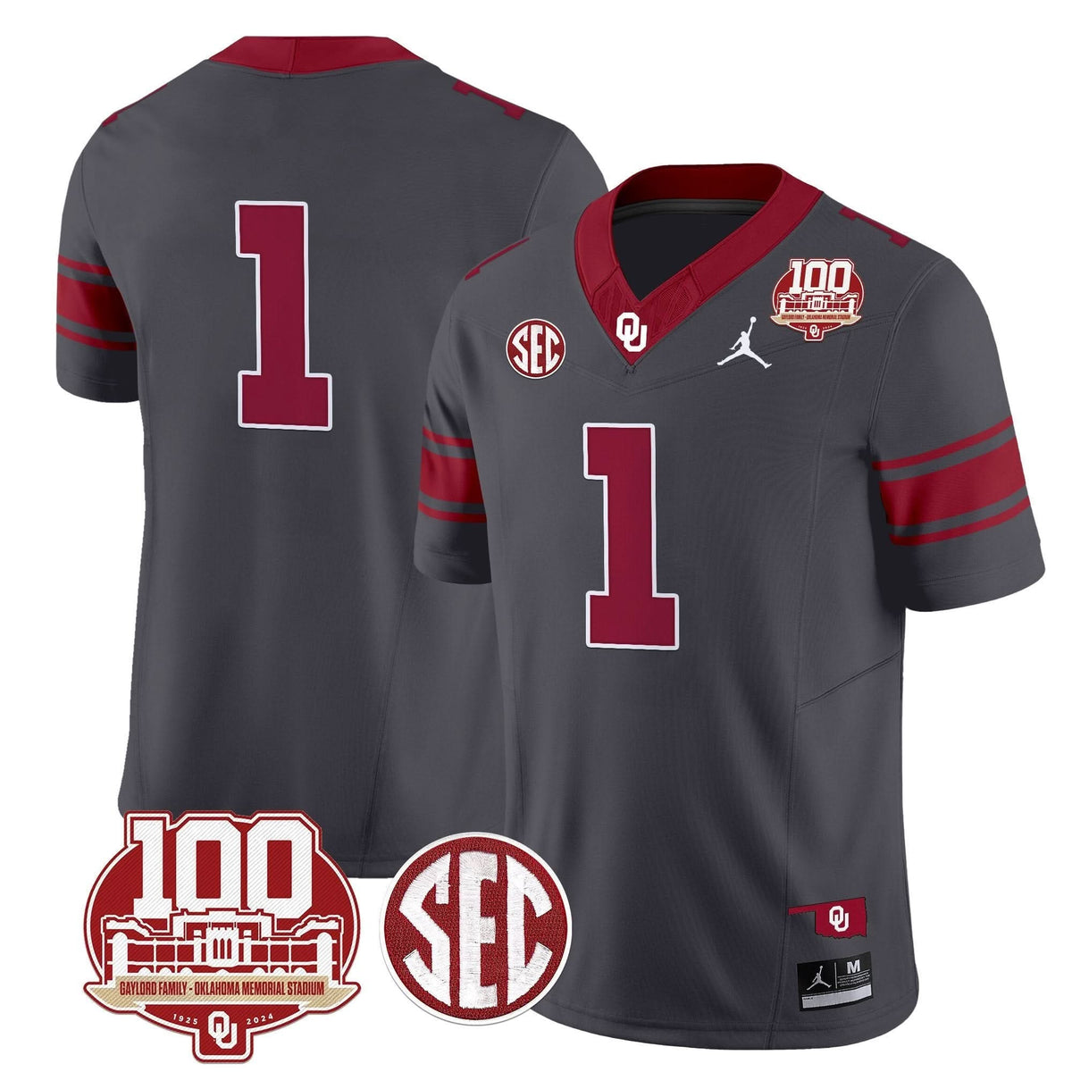OS 100th Anniversary Patch Vapor Limited Jersey