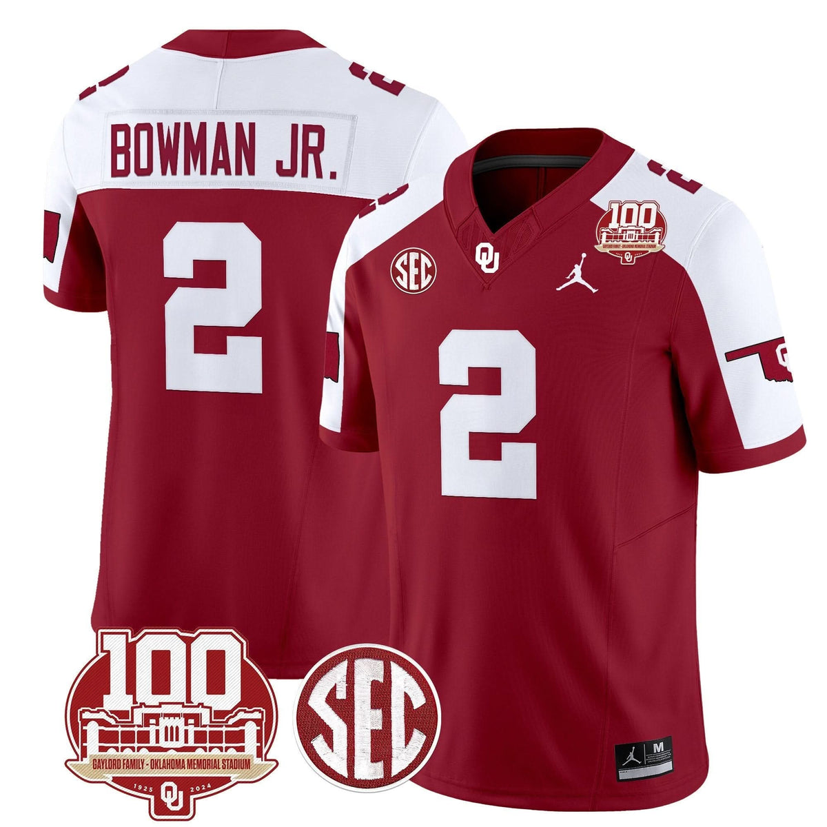 OS 100th Anniversary Patch Vapor Limited Jersey
