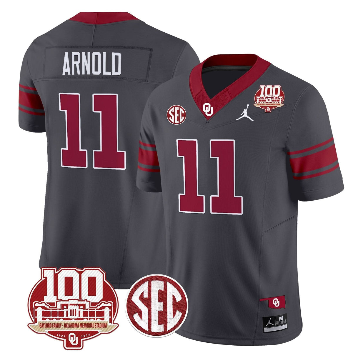 OS 100th Anniversary Patch Vapor Limited Jersey
