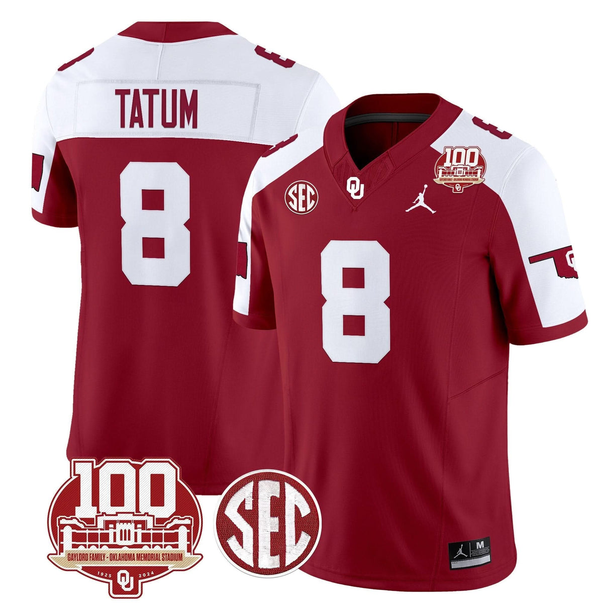 OS 100th Anniversary Patch Vapor Limited Jersey