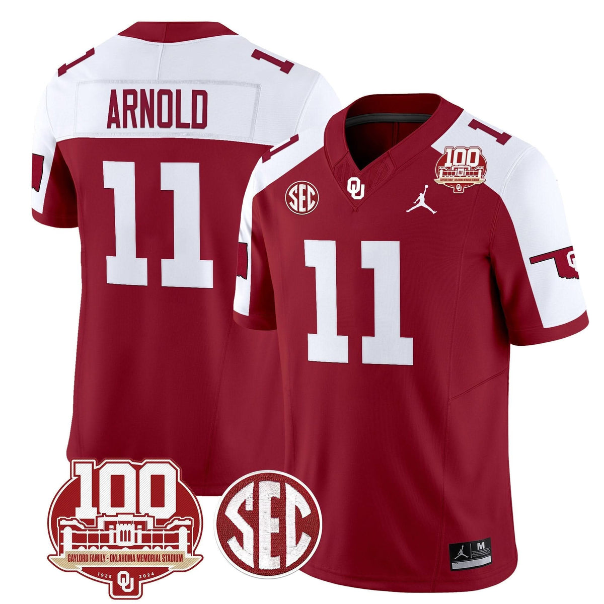 OS 100th Anniversary Patch Vapor Limited Jersey