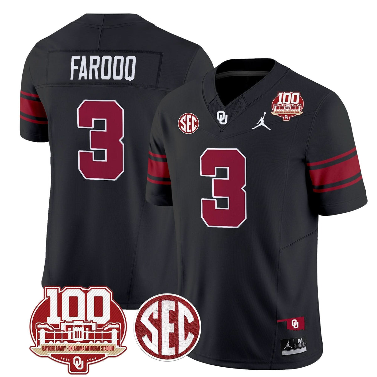 OS 100th Anniversary Patch Vapor Limited Jersey