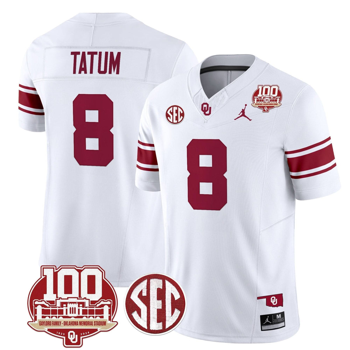 OS 100th Anniversary Patch Vapor Limited Jersey