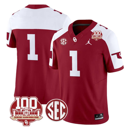 OS 100th Anniversary Patch Vapor Limited Jersey