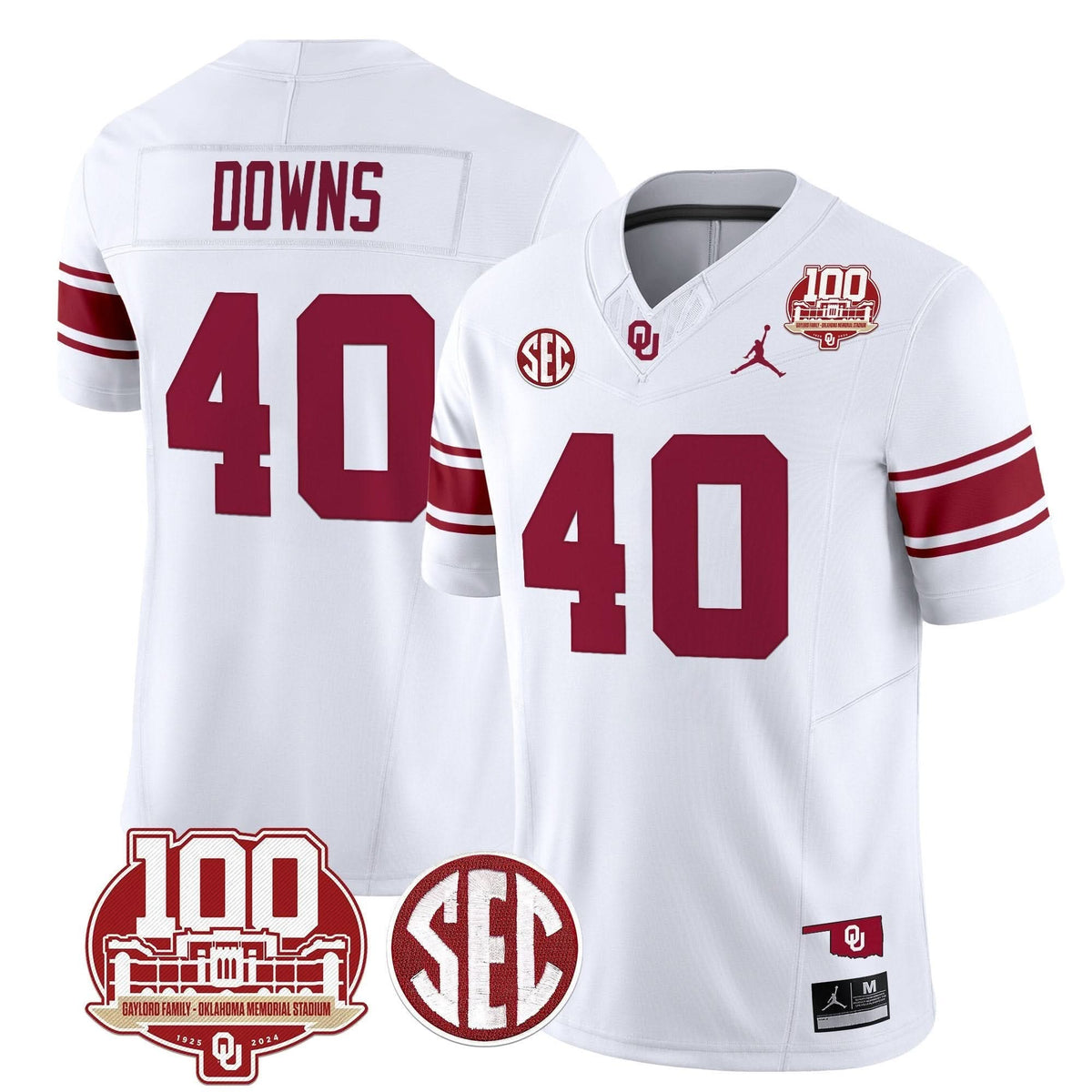 OS 100th Anniversary Patch Vapor Limited Jersey