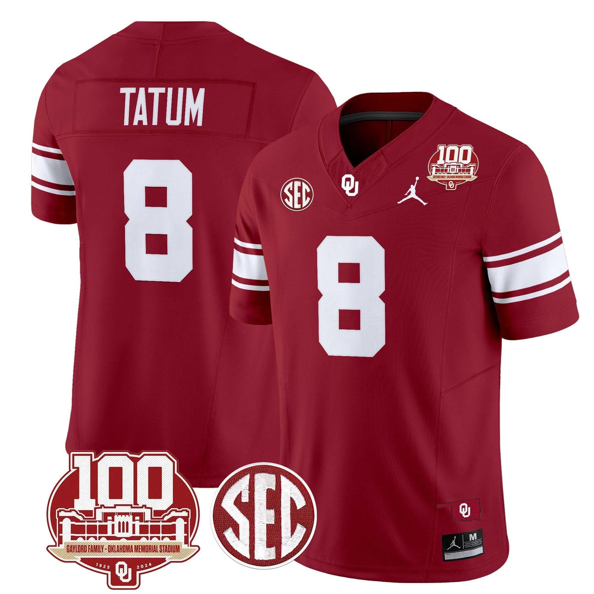 OS 100th Anniversary Patch Vapor Limited Jersey