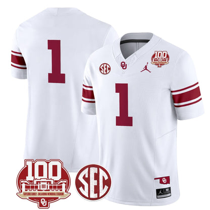 OS 100th Anniversary Patch Vapor Limited Jersey