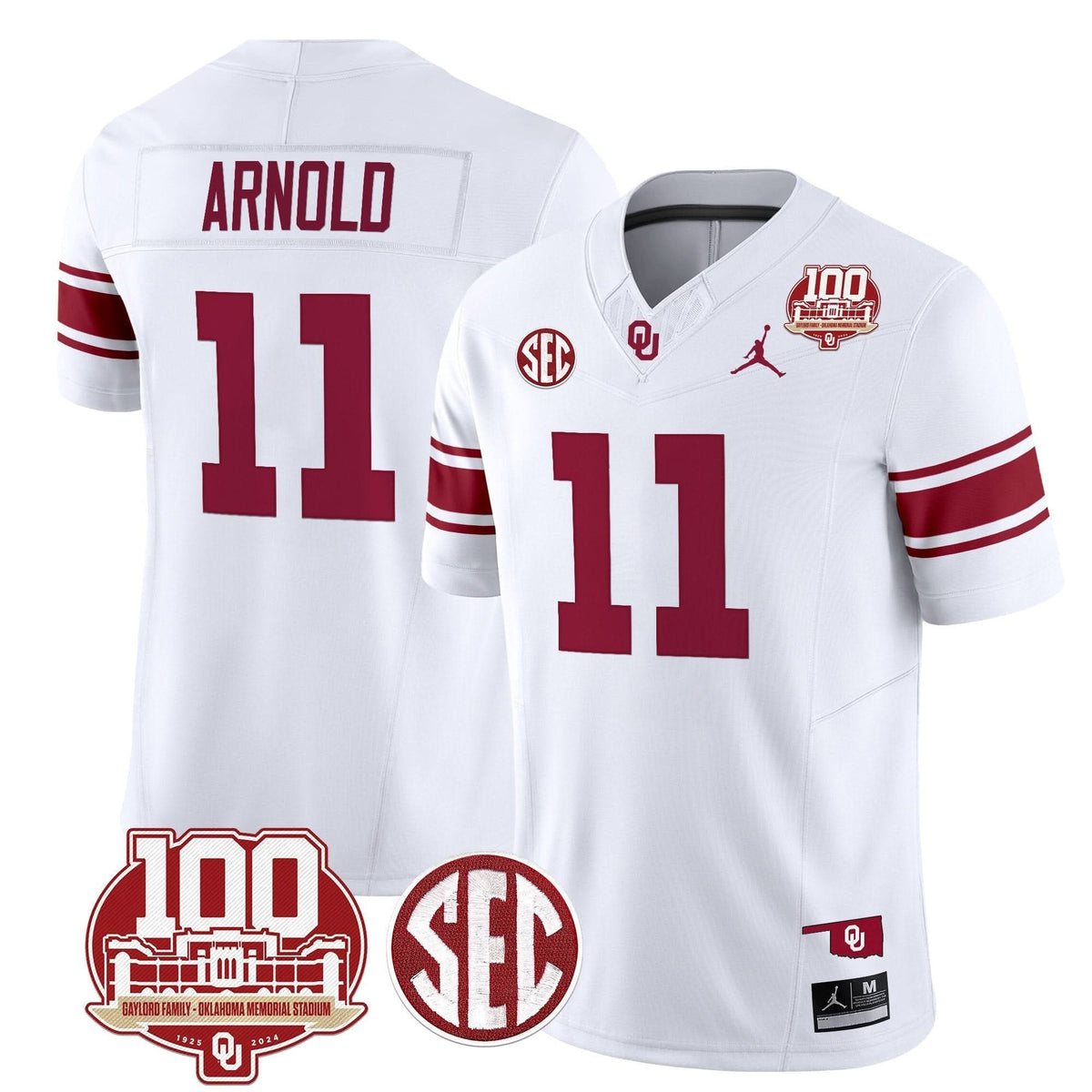 OS 100th Anniversary Patch Vapor Limited Jersey