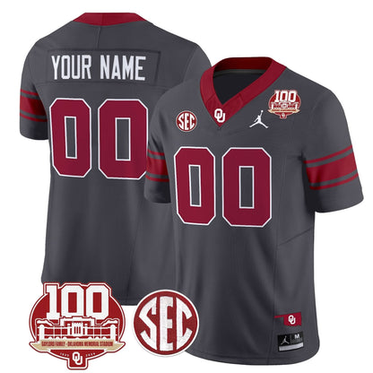 OS 100th Anniversary Patch Vapor Limited Custom Jersey