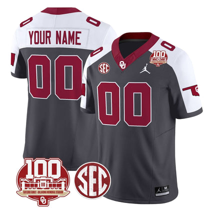 OS 100th Anniversary Patch Vapor Limited Custom Jersey