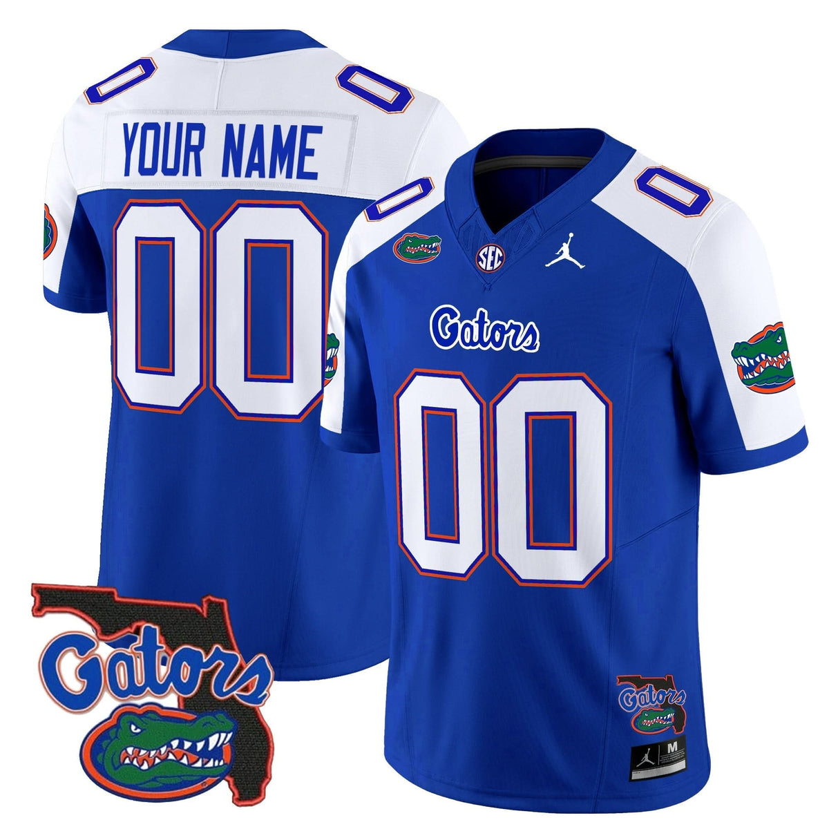 FG 2024 Florida Patch Vapor Limited Custom Jersey