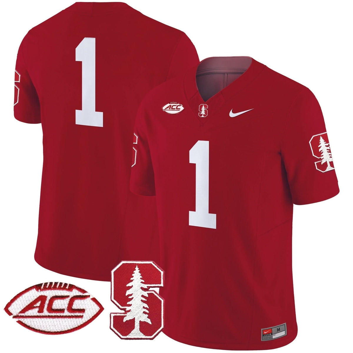 Stanford Cardinal 2024 ACC Patch Vapor Limited Jersey