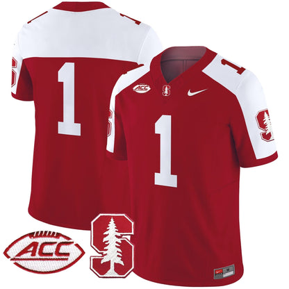 Stanford Cardinal 2024 ACC Patch Vapor Limited Jersey