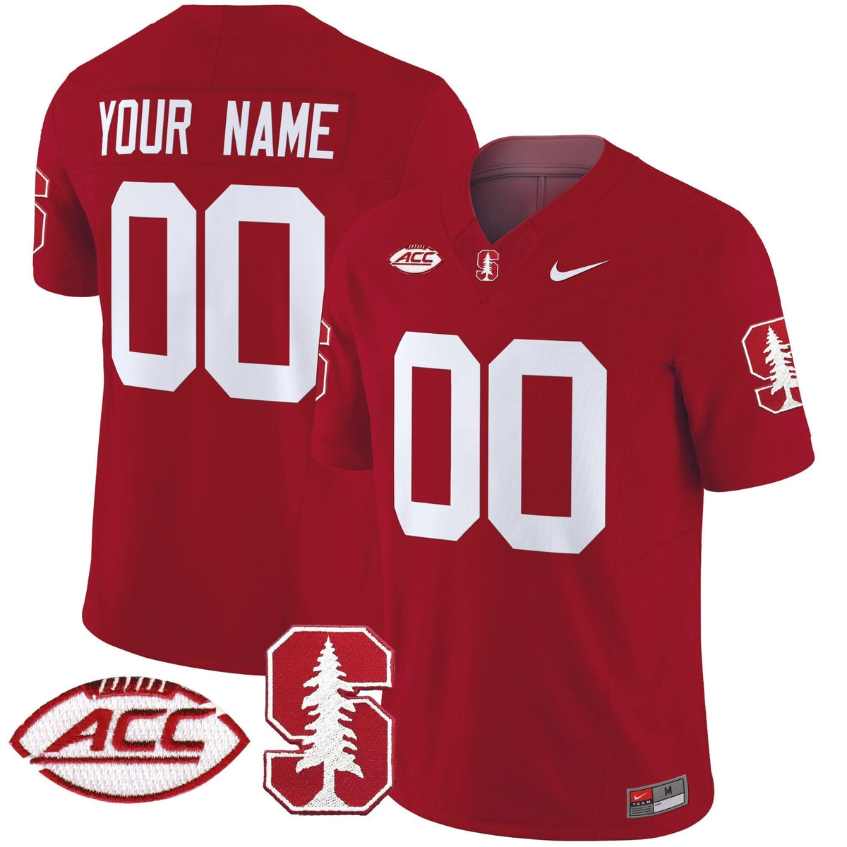 Stanford Cardinal 2024 ACC Patch Vapor Limited Custom Jersey