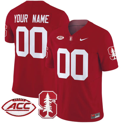 Stanford Cardinal 2024 ACC Patch Vapor Limited Custom Jersey