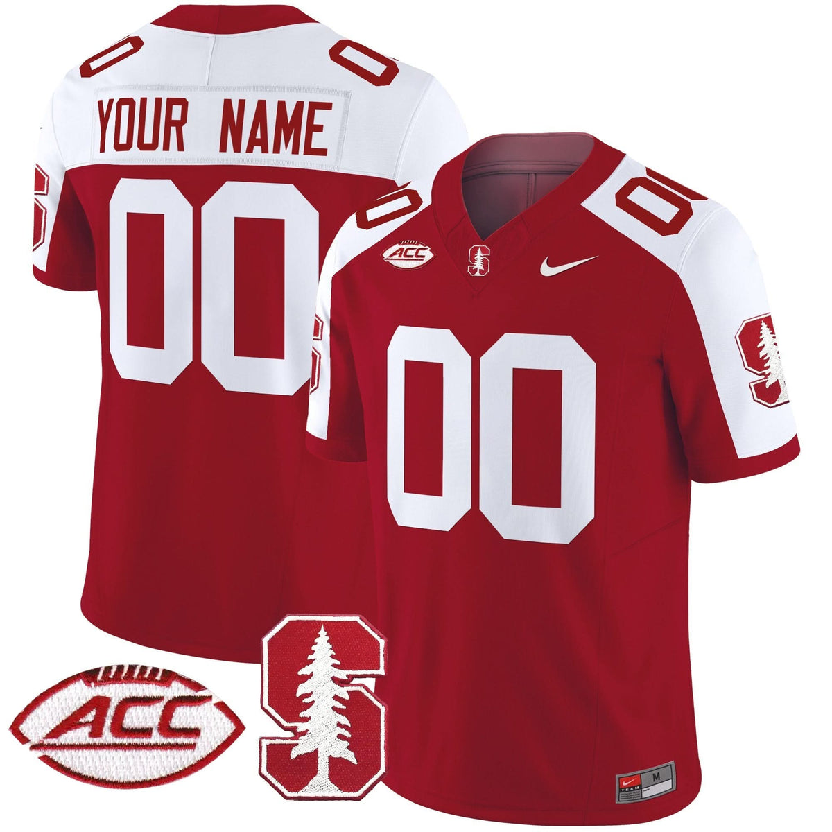 Stanford Cardinal 2024 ACC Patch Vapor Limited Custom Jersey