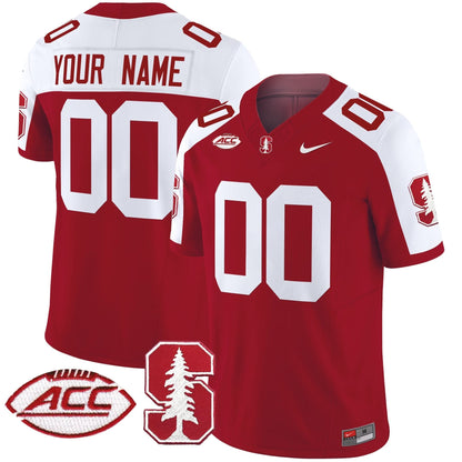Stanford Cardinal 2024 ACC Patch Vapor Limited Custom Jersey