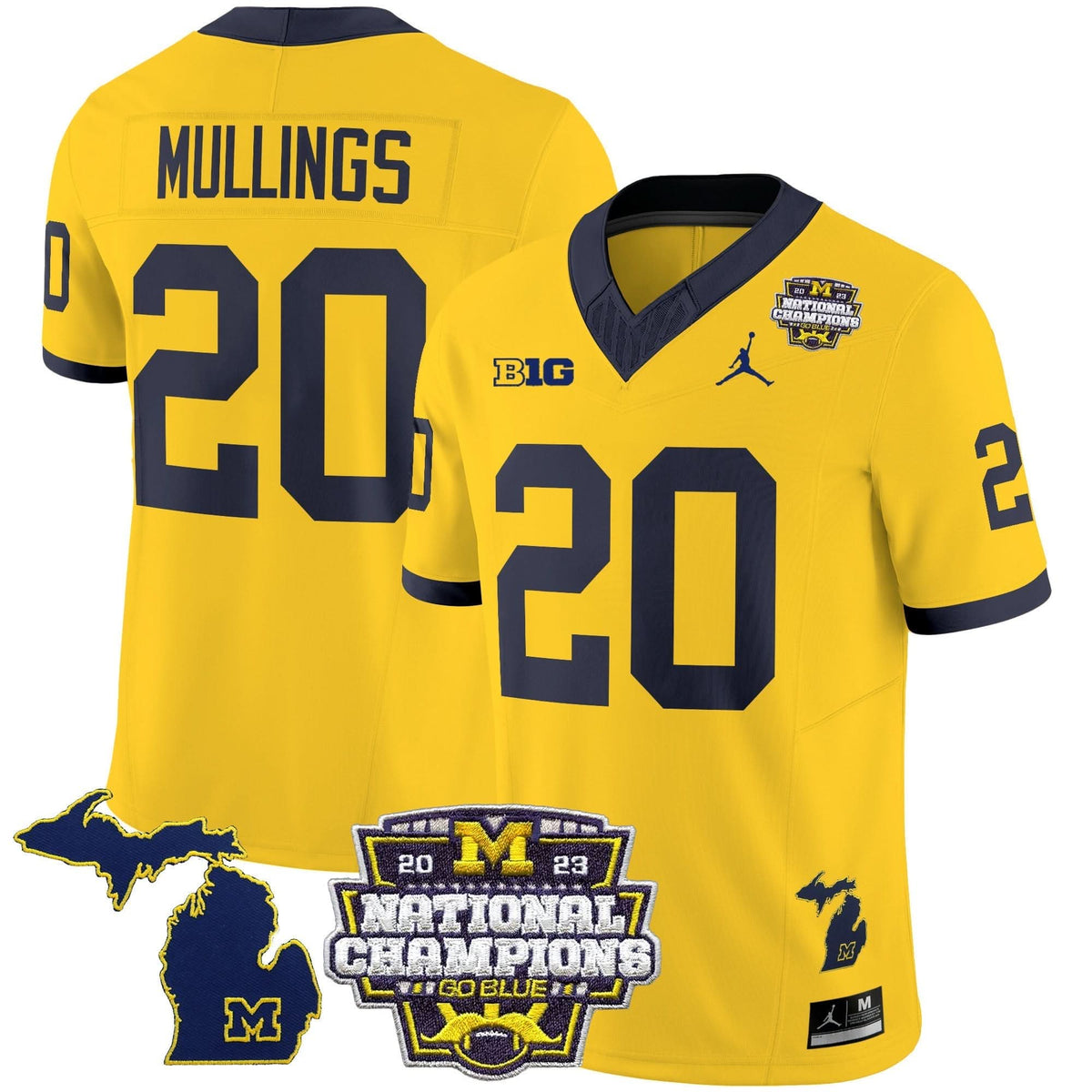 MW 2023 National Champions Patch Vapor Jersey V6