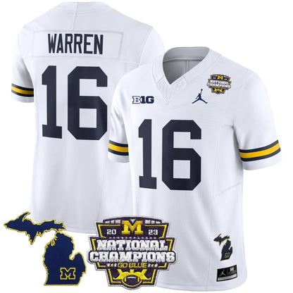 MW 2023 National Champions Patch Vapor Jersey V6