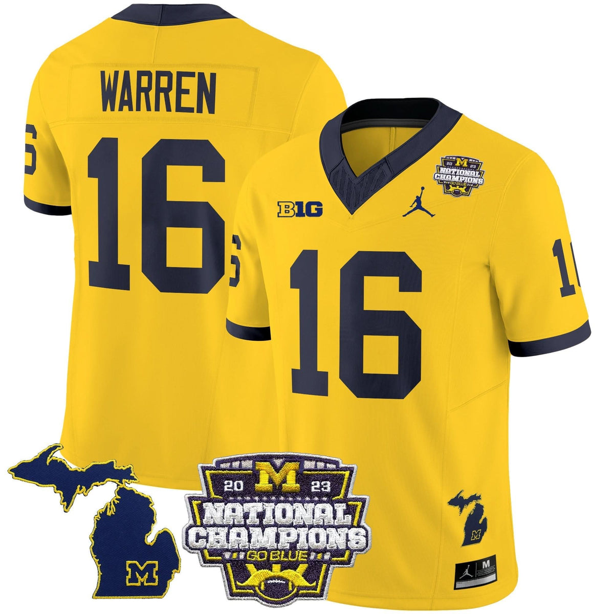 MW 2023 National Champions Patch Vapor Jersey V6